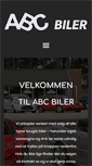 Mobile Screenshot of abc-biler.dk